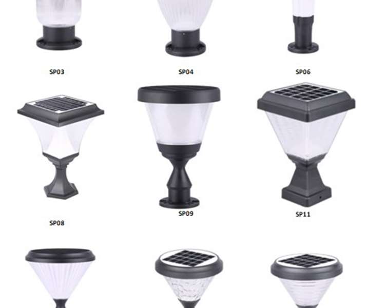 POST LAMP SERIES (SP03, SP04, SP06, SP08, SP09, SP11, SP12, SP13, SP14)